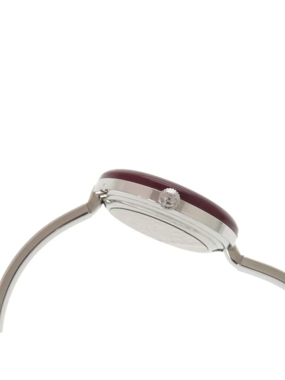 Gucci SS White Quartz Watch Dial